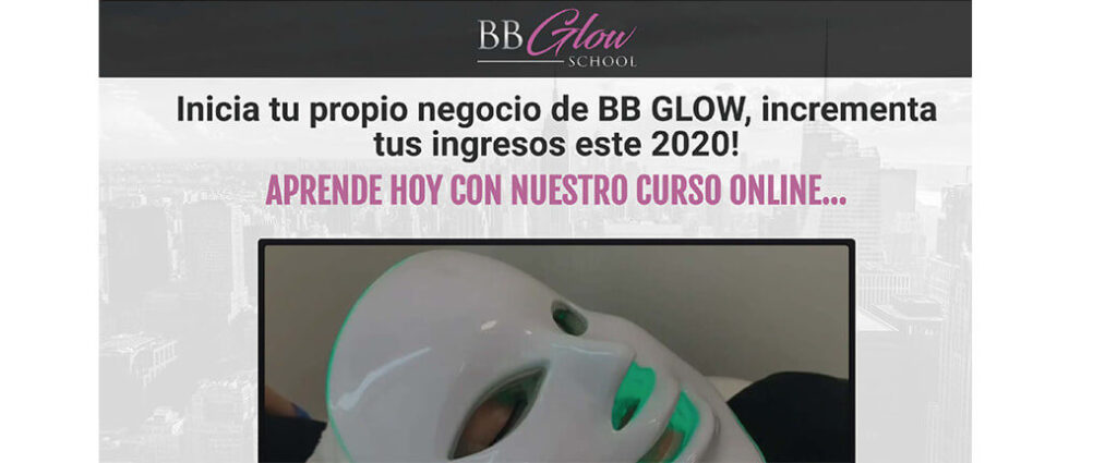 pagina web bb glow school