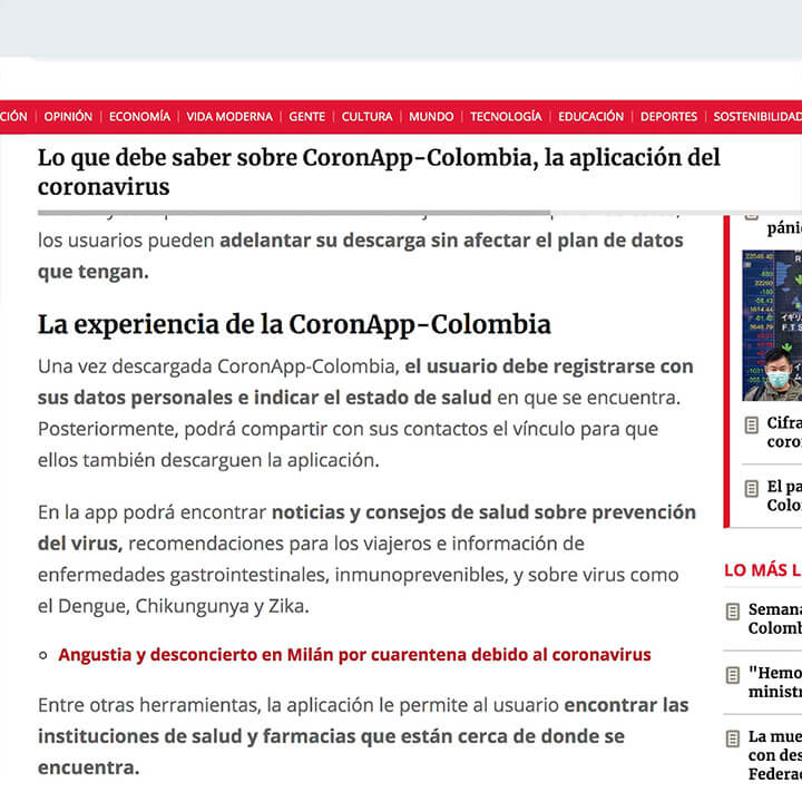 comentarios pagina web