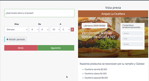 Horario de atención