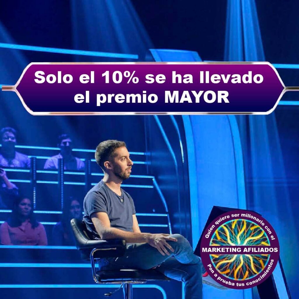 Quien quiere ser millonario Marketing Afiliados